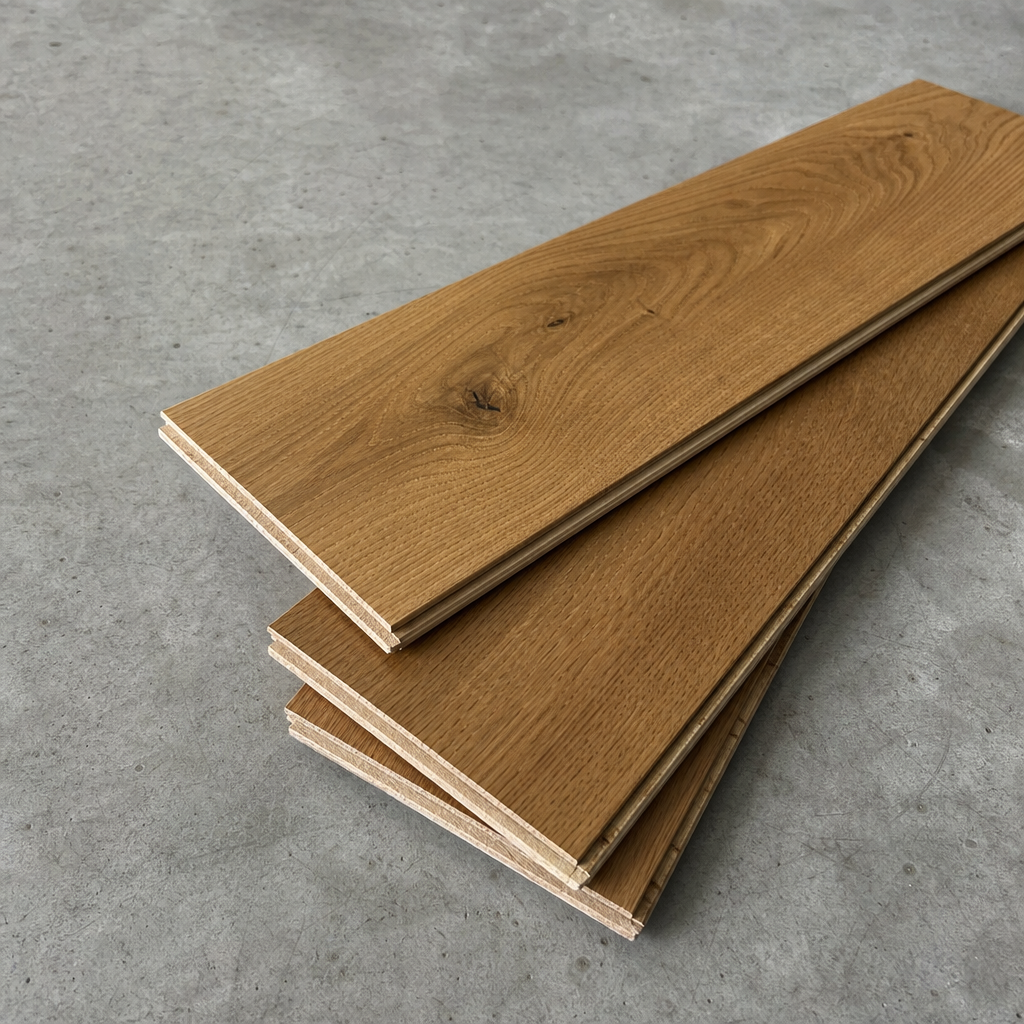 Engineered oak flooring trade pack